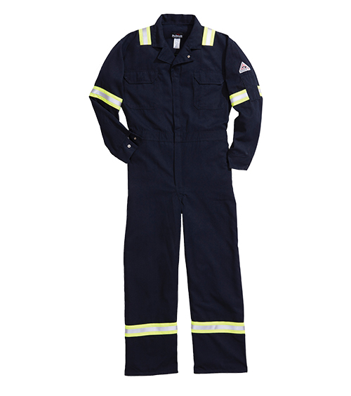 64307 Tecasafe™ plus coverall with reflective trim