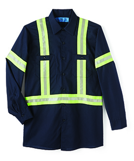 Enhanced Visibility Shirt - 65/35 Poly/Cotton